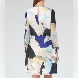 Reiss Neave Watercolour Dress